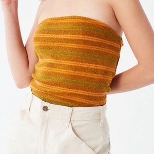 uo 70s glitter tube top
